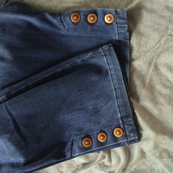 Ruby Rd. Blue Ankle Cropped Jeans - Picture 4 of 6